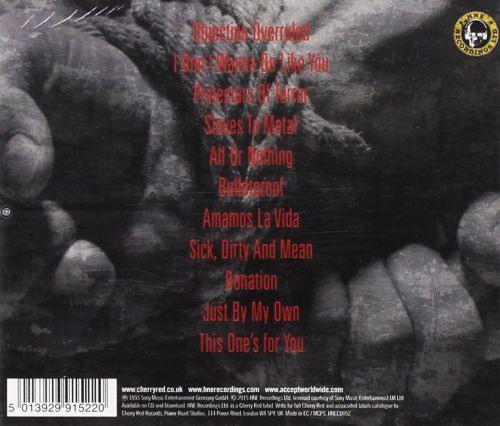 Accept - Objection Overruled (U.K. 2015 reissue) - CD - New - Image 2