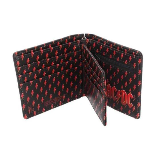 ACDC -  Logo - Bi-Fold Wallet with Chain - Leather - Image 3