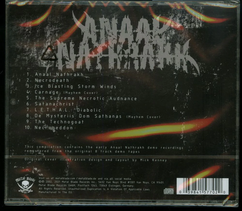 Anaal Nathrakh - Total Fucking Necro (2021 reissue) - CD - New - Image 2