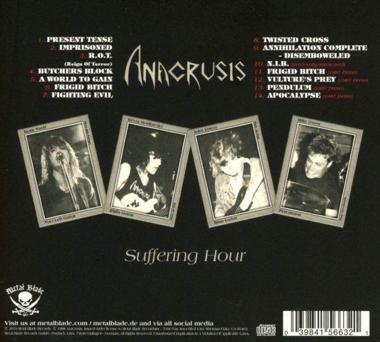 Anacrusis - Suffering Hour (2019 reissue w. 5 bonus tracks) - CD - New - Image 2