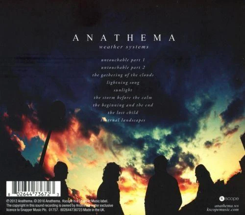 Anathema - Weather Systems - CD - New - Image 2