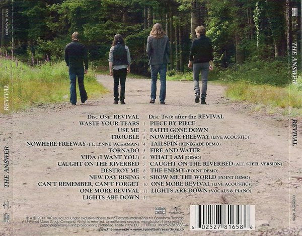 Answer - Revival (Ltd. Ed. 2CD - DELETED!) - CD - 2nd Hand - Image 2