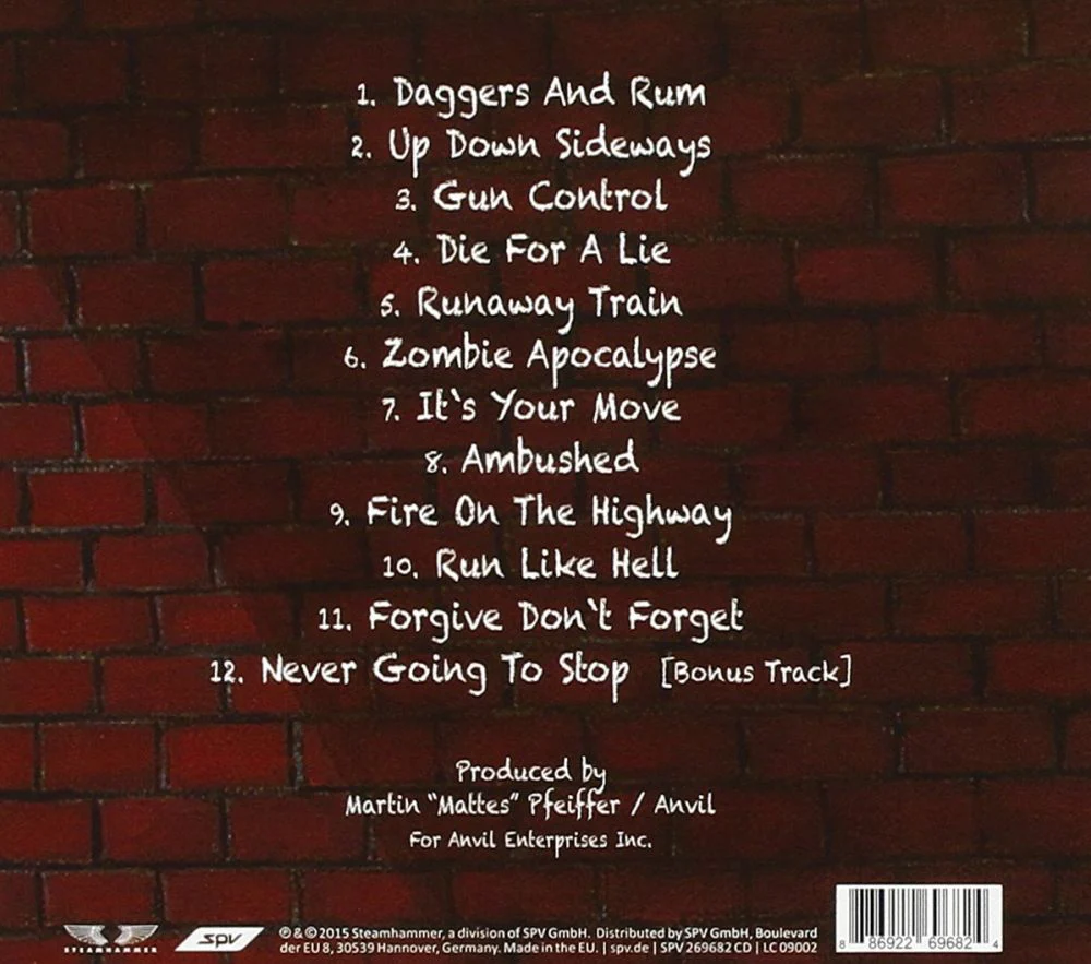 Anvil - Anvil Is Anvil (digipak with bonus track) - CD - New - Image 3