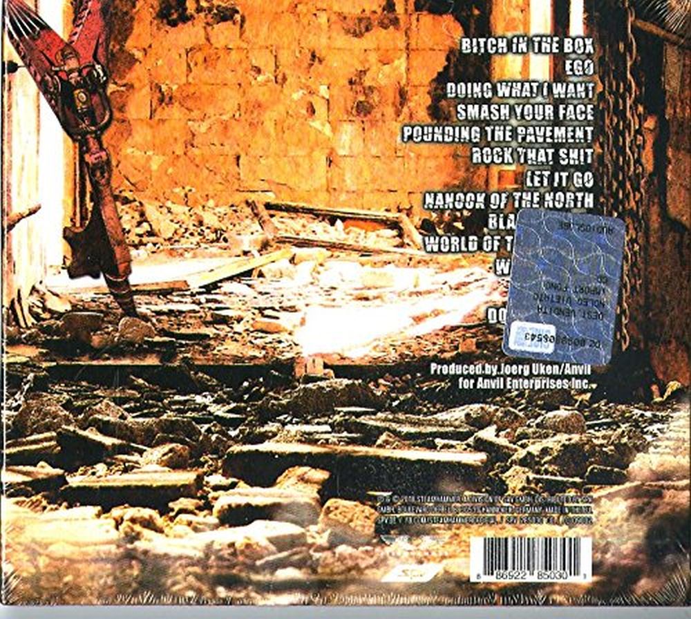 Anvil - Pounding The Pavement (digipak with bonus track) - CD - New - Image 3