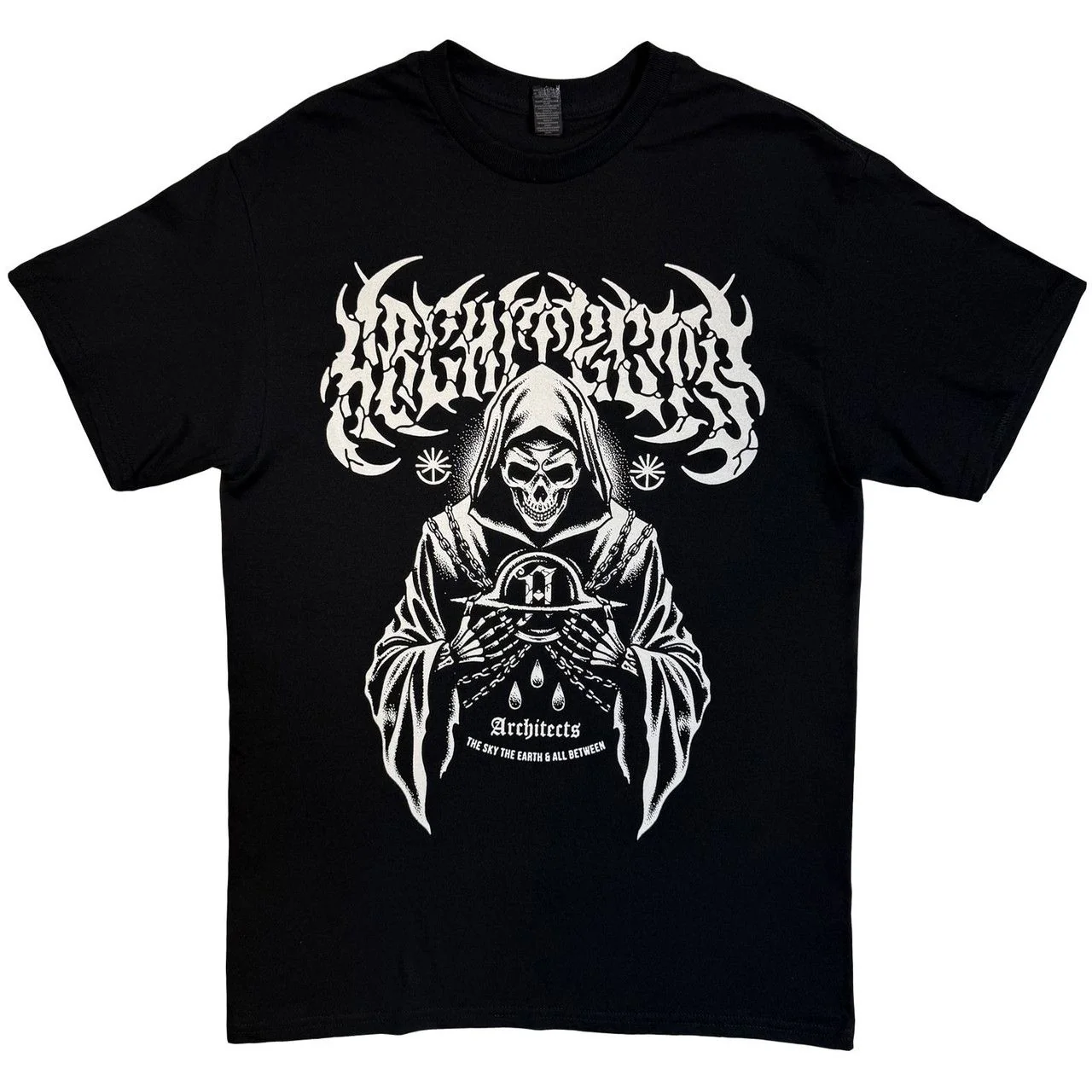 Architects - Skeleton EU Tour 2025 Black Shirt - 100% Official Merchandise - Image 2
