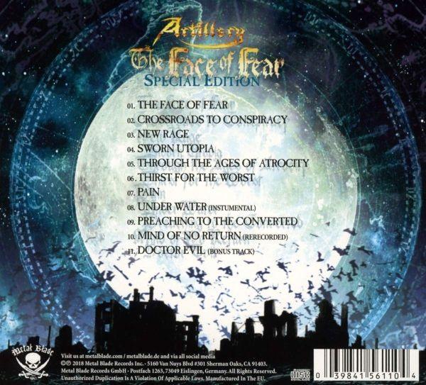 Artillery - Face Of Fear, The (Spec. Ed. digi. w. 2 bonus tracks) - CD - New - Image 2