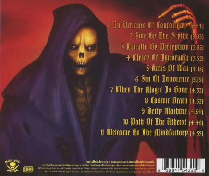 Artillery - Penalty By Perception - CD - New - Image 2