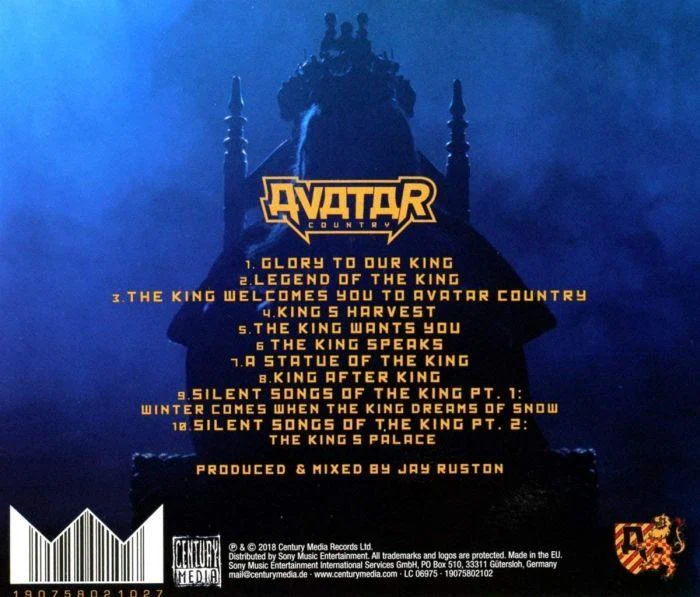 Avatar - Avatar Country (jewel case) - CD - New - Image 2