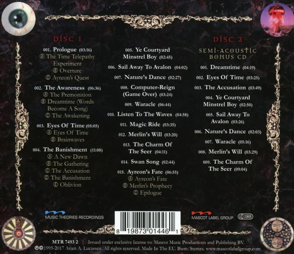Ayreon - Final Experiment, The (Special Ed. 2CD) - CD - New - Image 2