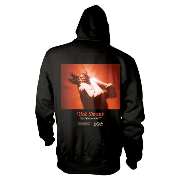 Bad Omens - Pullover Black Hoodie (Box Girl) - 100% Official Merchandise - Image 2