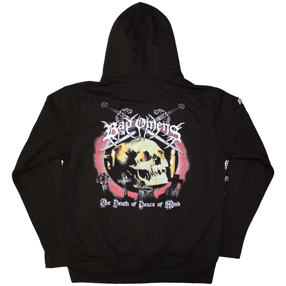 Bad Omens - Pullover Black Hoodie (The Death Of Peace Of Mind) - 100% Official Merchandise - Image 3