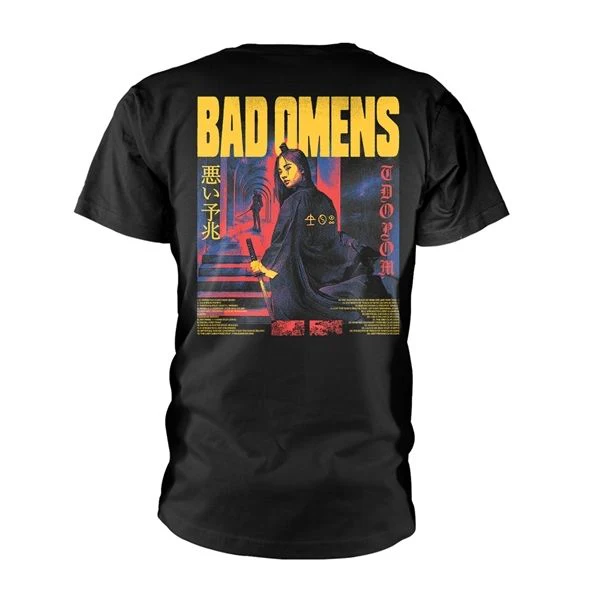 Bad Omens - Samurai Black Shirt - 100% Official Merchandise - Image 2