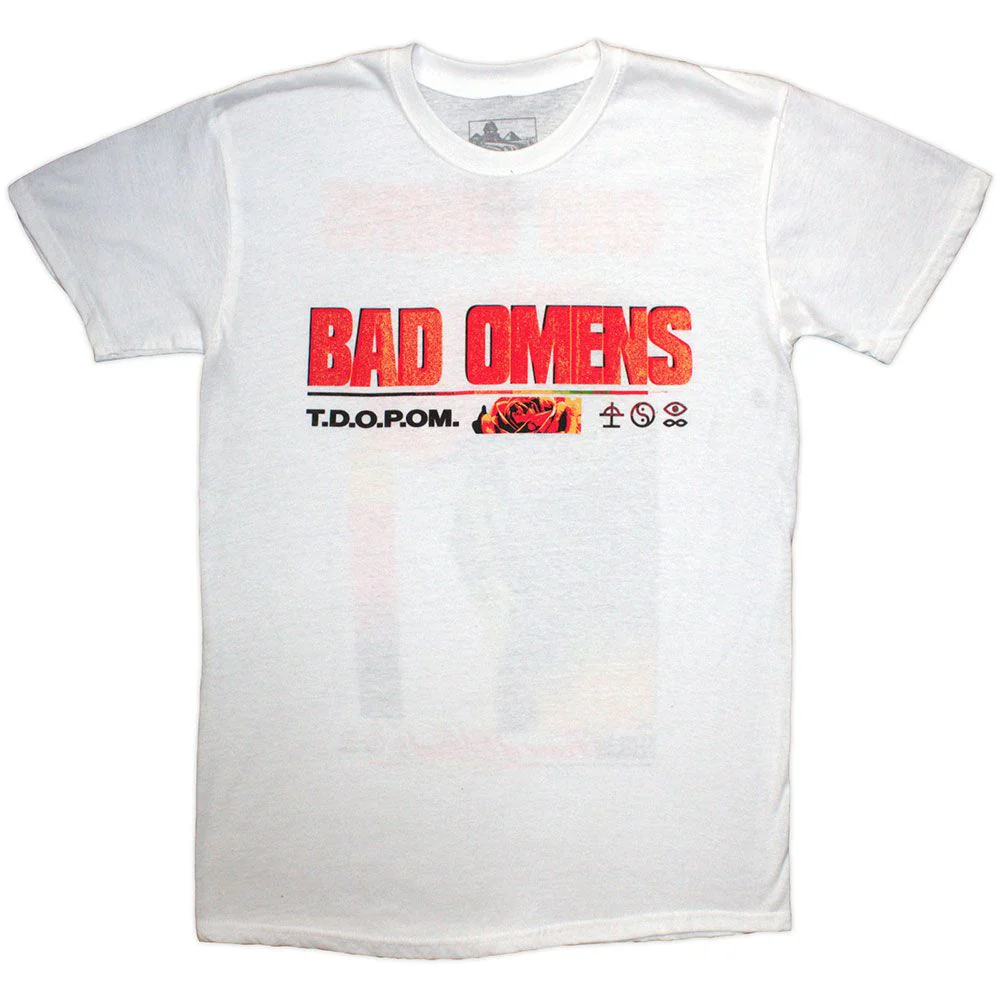 Bad Omens - TDOPOM White Shirt - 100% Official Merchandise - Image 2