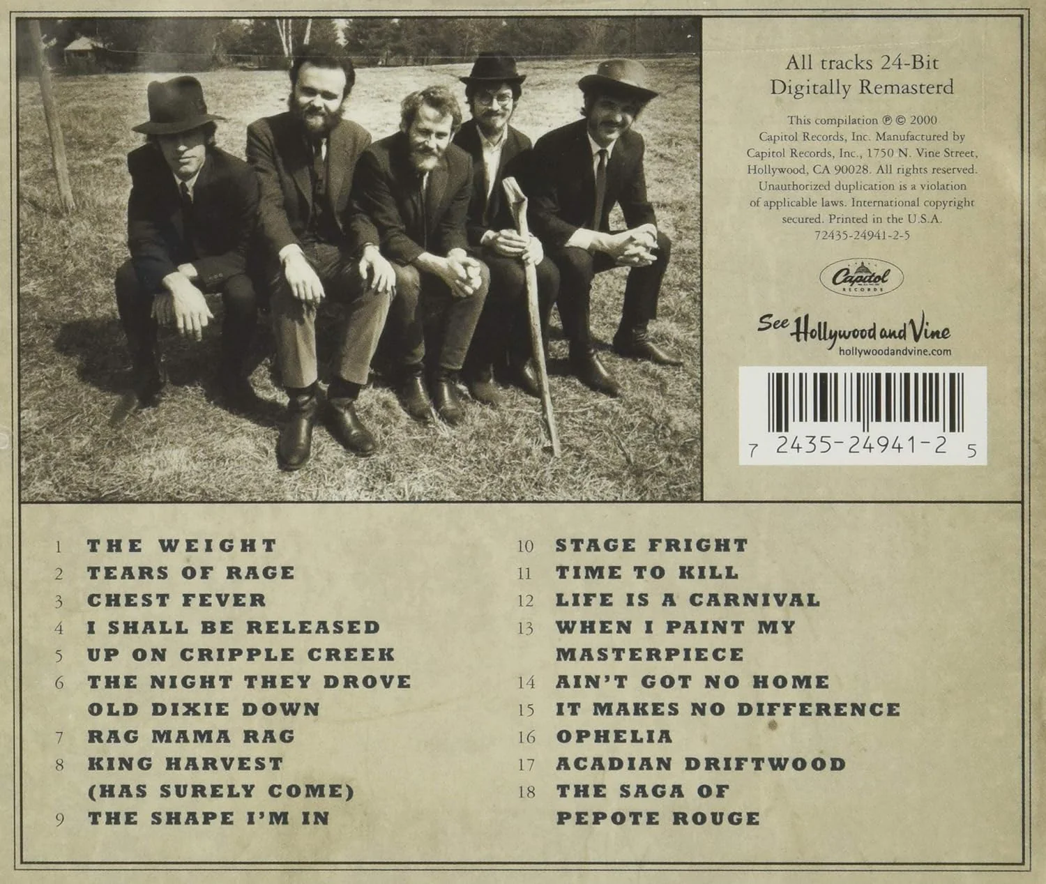 Band - Greatest Hits - CD - New - Image 2