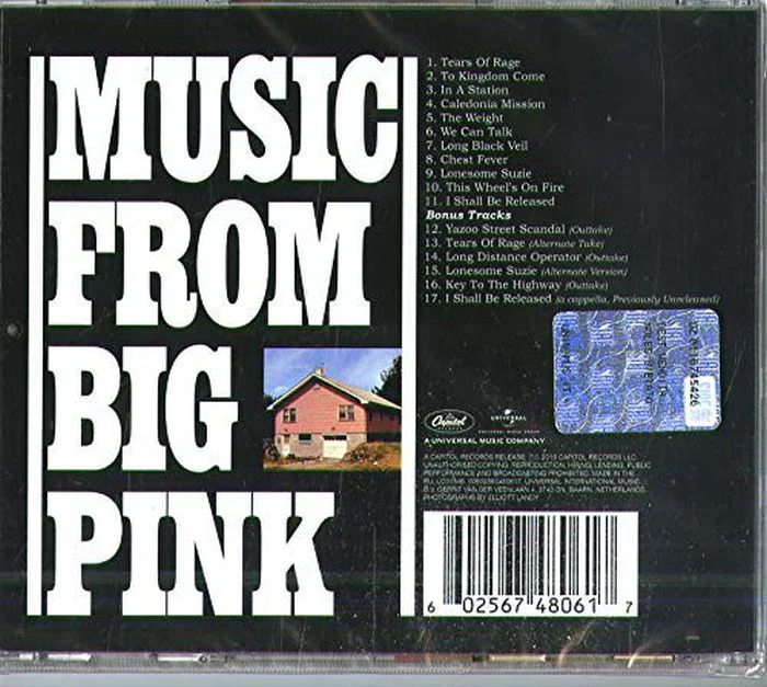 Band - Music From The Big Pink (2018 reissue w. 6 bonus tracks) - CD - New - Image 2