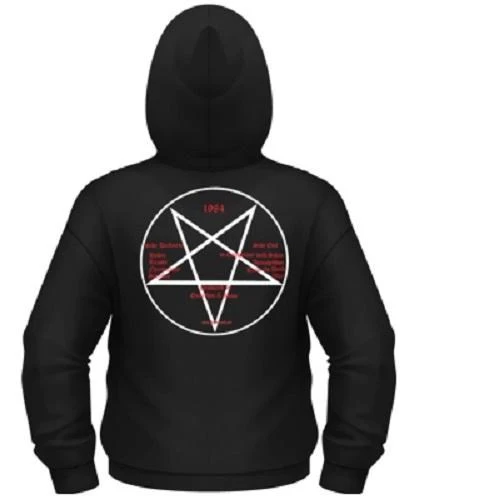 Bathory - Zip Black Hoodie (Goat) - 100% Official Merchandise - Image 2