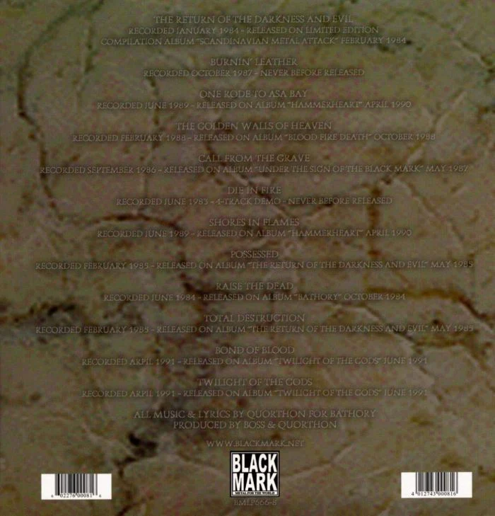 Bathory - Jubileum Vol. II (2LP) - Vinyl - New - Image 2