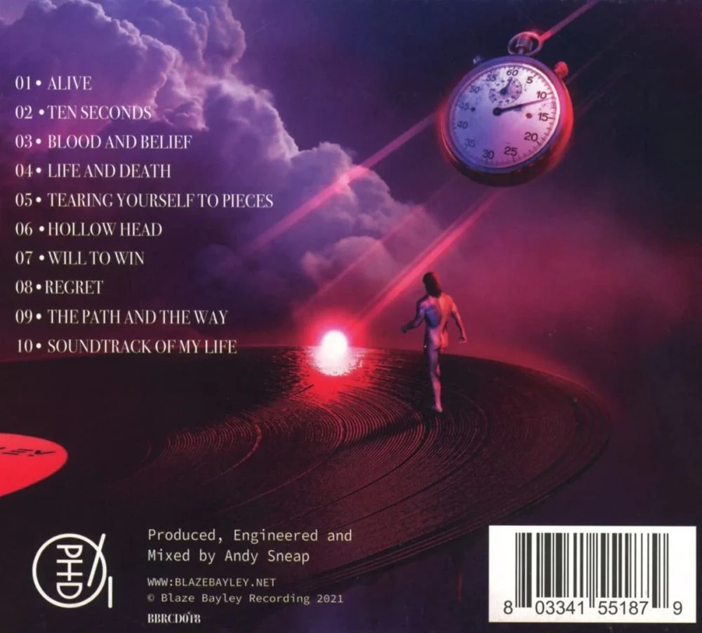 Bayley, Blaze - Blood & Belief (2022 reissue) - CD - New - Image 2