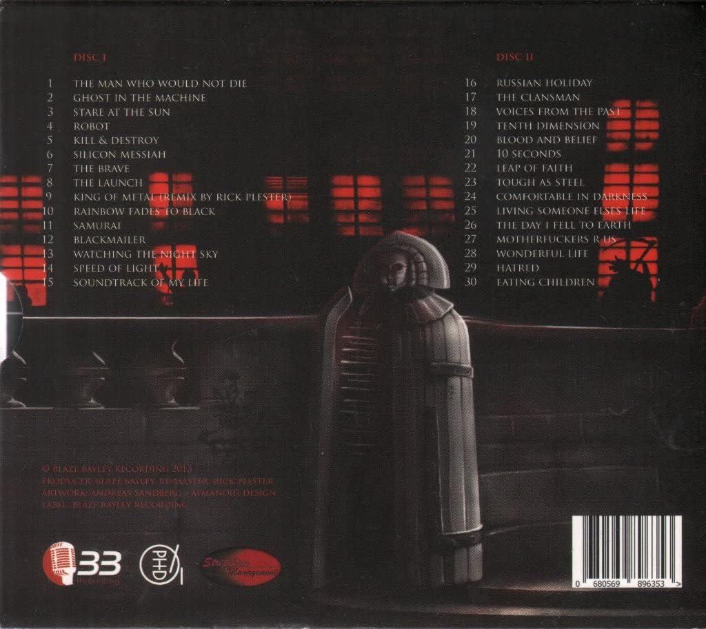 Bayley, Blaze - Soundtracks Of My Life (2CD with slipcase) - CD - New - Image 2