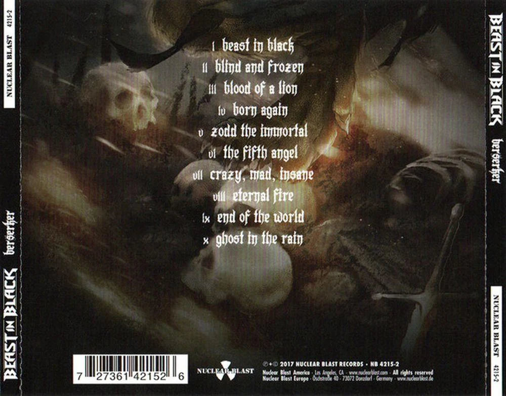 Beast In Black - Berserker (Euro.) - CD - New - Image 2