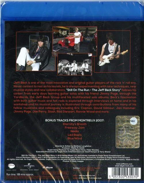 Beck, Jeff - Still On The Run - The Jeff Beck Story (RA/B/C) - Blu-Ray - Music - Image 2