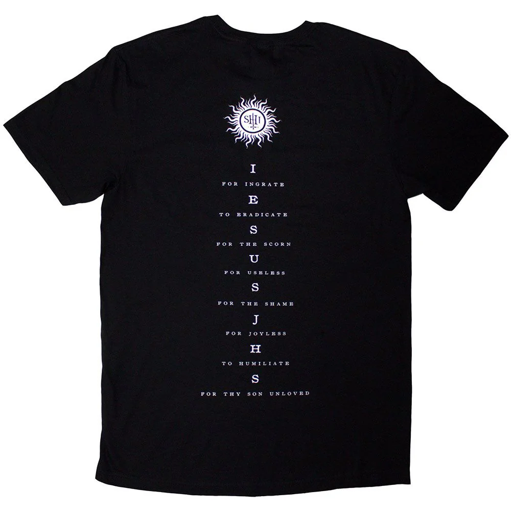 Behemoth - The Shit Of God IESUSJHS Black Shirt - 100% Official Merchandise - Image 3