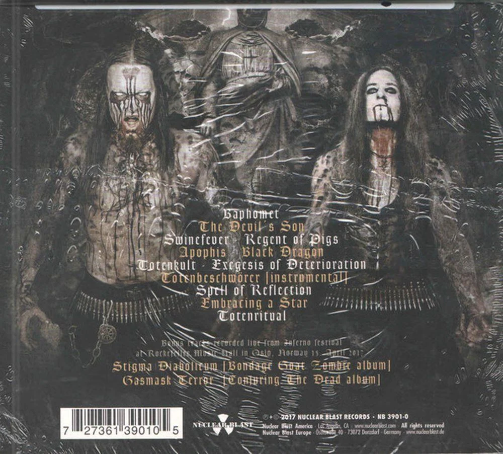 Belphegor - Totenritual (Ltd. Ed. U.S. digi. w. 2 bonus live tracks) - CD - New - Image 2