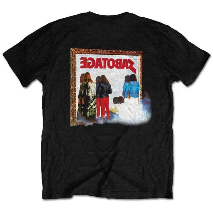 Black Sabbath - Sabotage (Back Print) Black Shirt - 100% Official Merchandise - Image 3