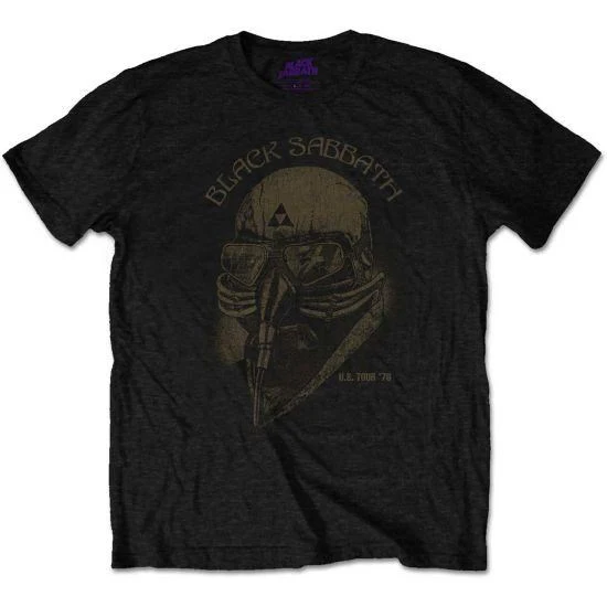 Black Sabbath - Tour 78 Mask Toddler and Youth Black Shirt - 100% Official Merchandise