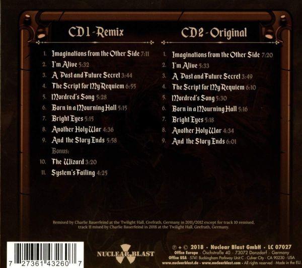 Blind Guardian - Imaginations From The Other Side (2017 Expanded Ed. remastered reissue with 3 bonus tracks) - CD - New - Image 2