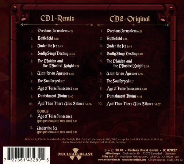 Blind Guardian - Night At The Opera, A (Exp. Ed. 2CD - 2011/2012 remix/2012 remaster w. 2 bonus tracks) - CD - New - Image 2