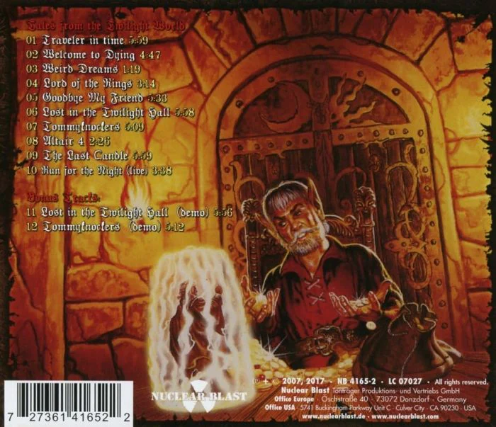 Blind Guardian - Tales From The Twilight World (2017 remastered reissue with 2 bonus tracks) - CD - New - Image 2