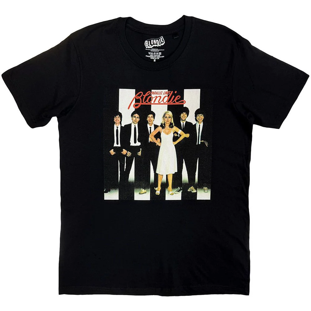Blondie - Parallel Lines Black Shirt - 100% Official Merchandise - Image 2