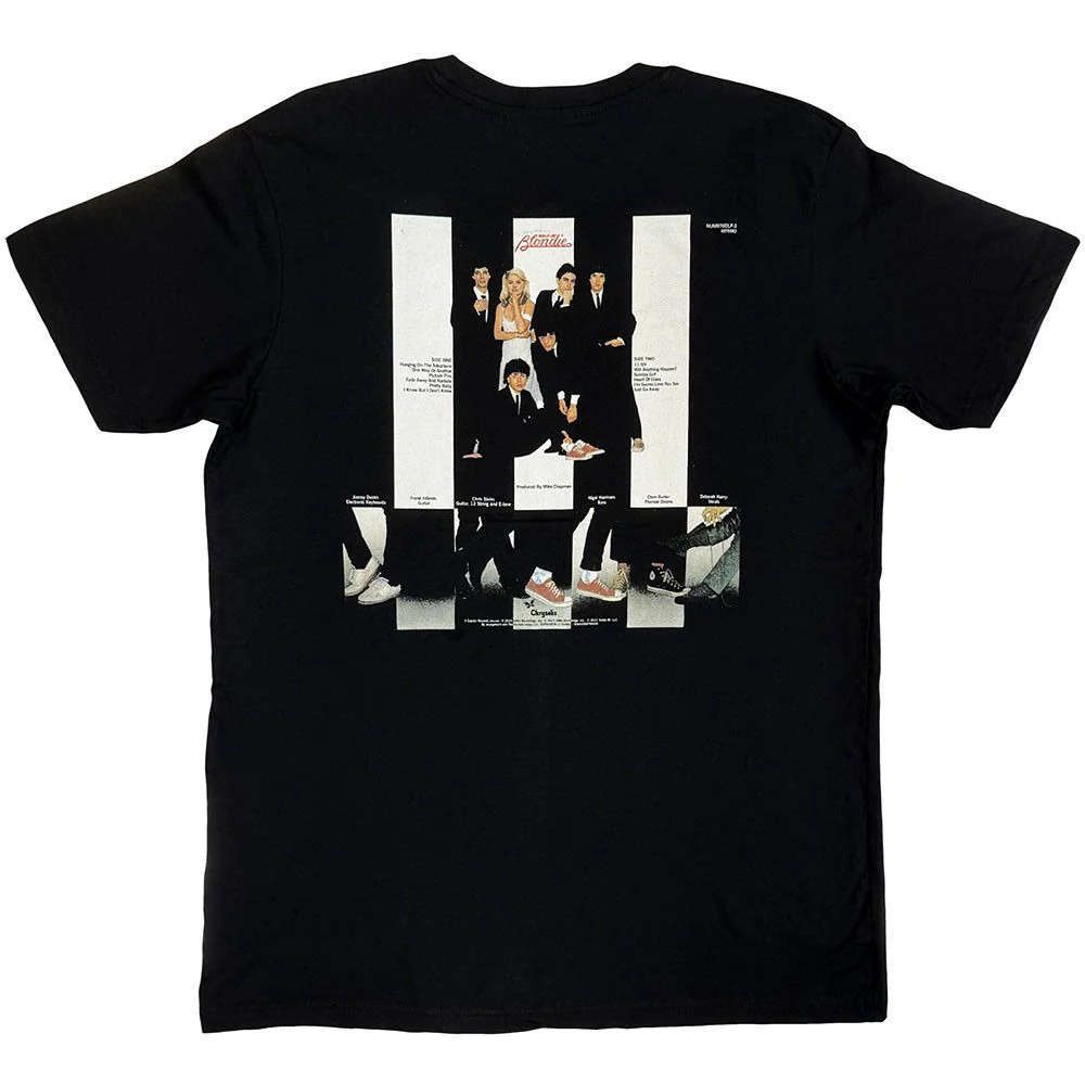Blondie - Parallel Lines Black Shirt - 100% Official Merchandise - Image 3