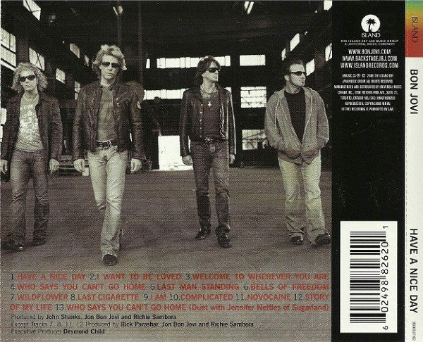 Bon Jovi - Have A Nice Day - CD - New - Image 2