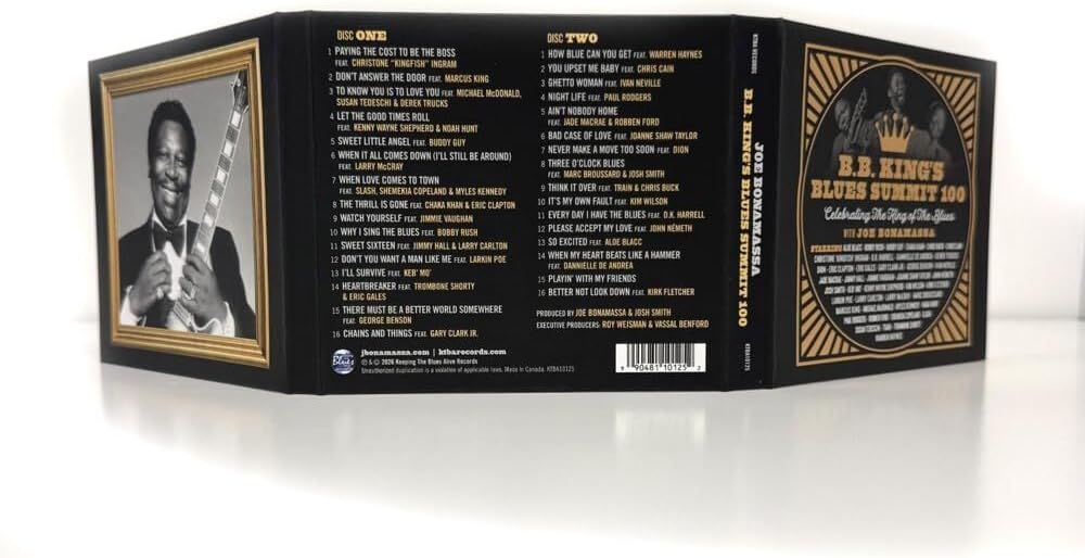Bonamassa, Joe - B.B. King's Blues Summit 100 (2CD hardbook) - CD - New - Image 3