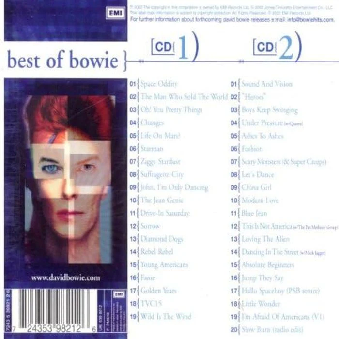 Bowie, David - Best Of Bowie (2CD) - CD - New - Image 2