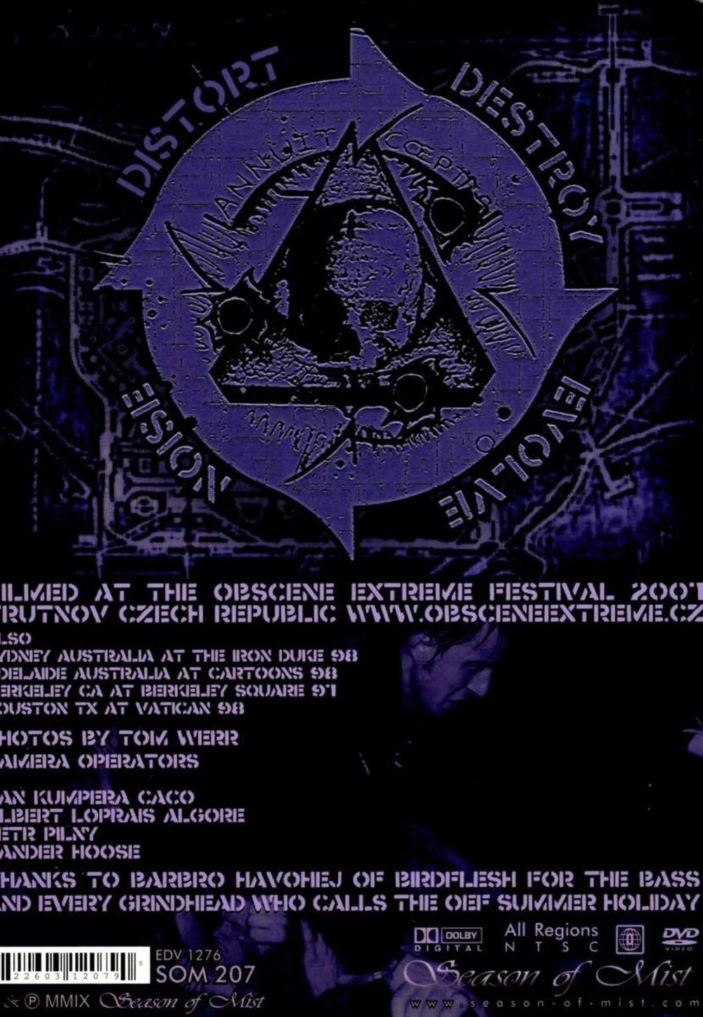 Brutal Truth - For The Ugly And Unwanted This Is Grindcore (R0) - DVD - Music - Image 2