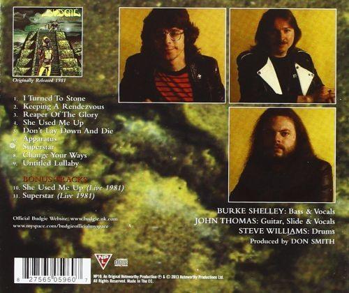 Budgie - Nightflight (rem. w. 2 bonus tracks) - CD - New - Image 2