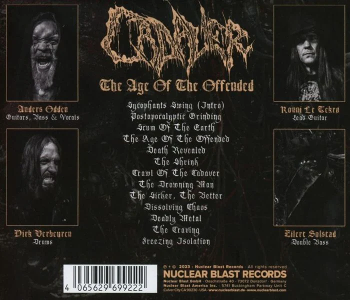 Cadaver - Age Of The Offended, The - CD - New - Image 2
