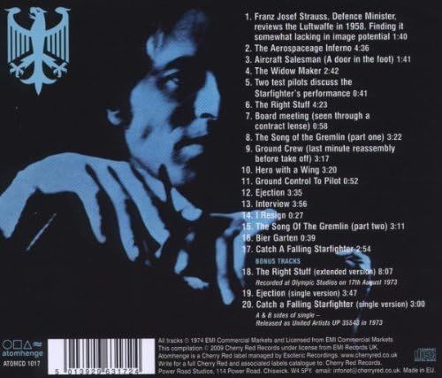 Calvert, Robert - Captain Lockheed And The Starfighters (w. bonus tracks) - CD - New - Image 2