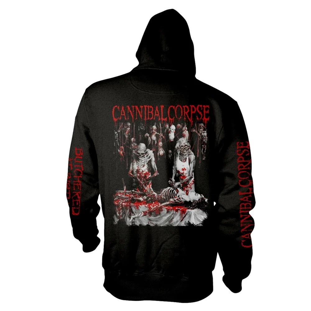 Cannibal Corpse - Zip Black Hoodie (Butchered At Birth) - 100% Official Merchandise - Image 2