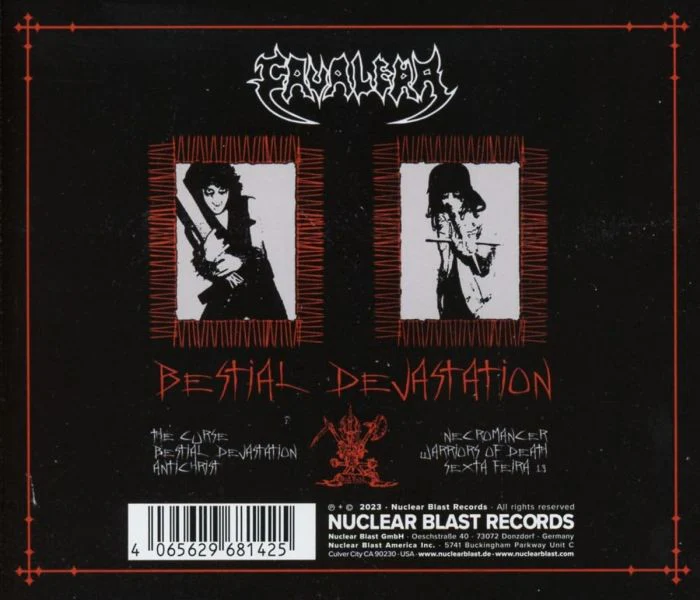 Cavalera - Bestial Devastation - CD - New - Image 2