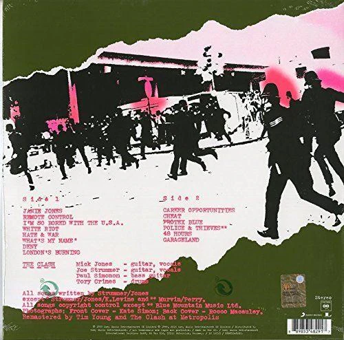 Clash - Clash, The (180g Legacy Ed.) - Vinyl - New - Image 2
