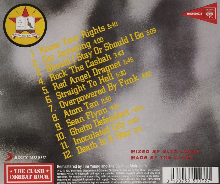 Clash - Combat Rock (2019 reissue) - CD - New - Image 2