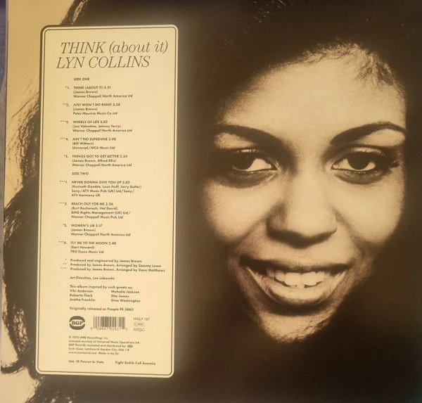 Collins, Lyn - Think (About It) (2026 reissue) - Vinyl - New - Image 2