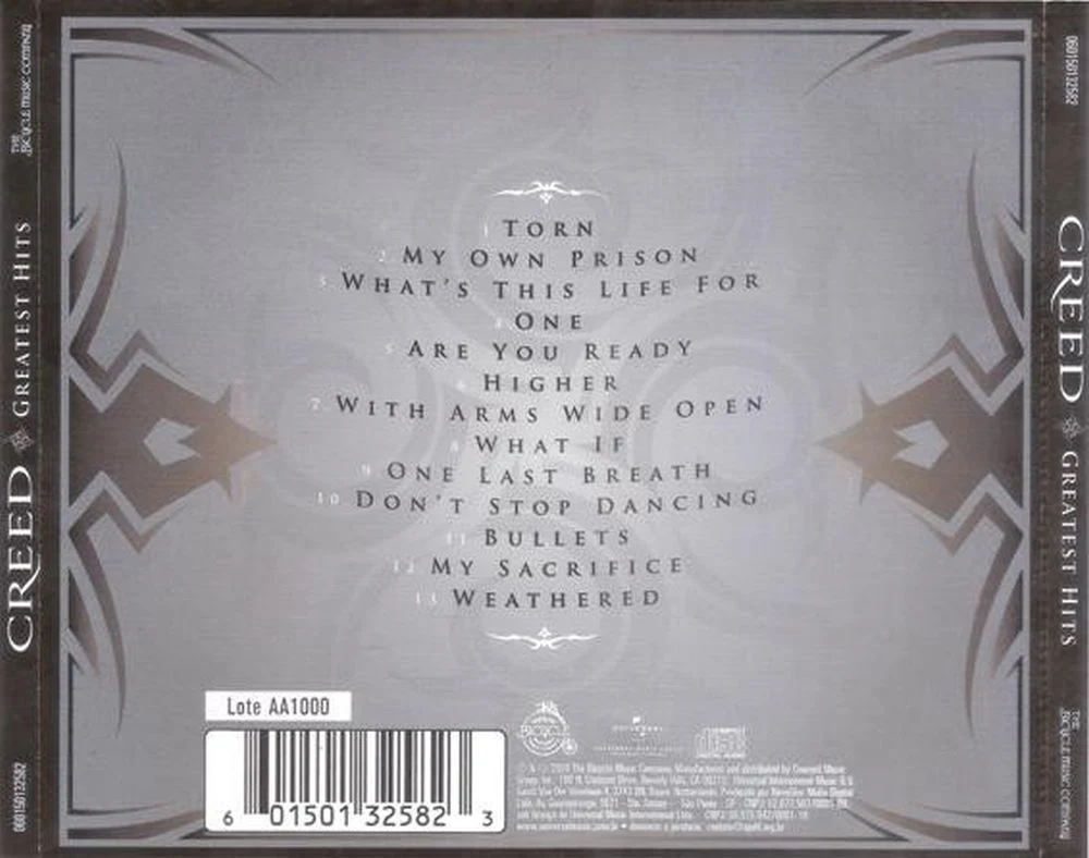 Creed - Greatest Hits - CD - New - Image 2