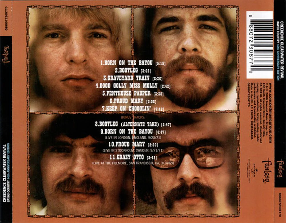 Creedence Clearwater Revival - Bayou Country (40th Ann. Ed. w. 4 bonus tracks) - CD - New - Image 2