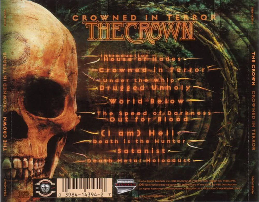 Crown - Crowned In Terror - CD - New - Image 2