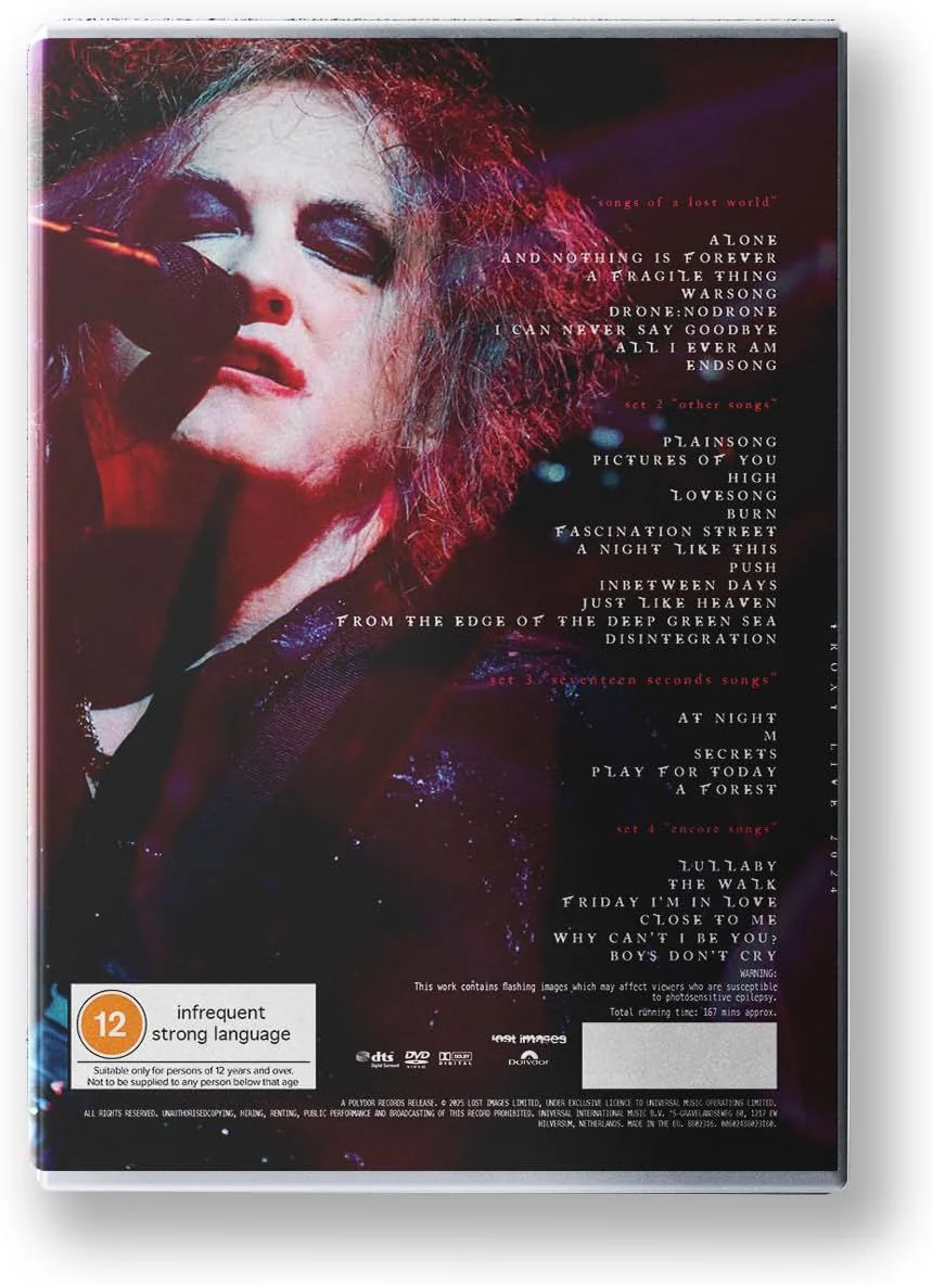 Cure - Show Of A Lost World, The: Troxy Live 2024 (R0) - DVD - Music - Image 2